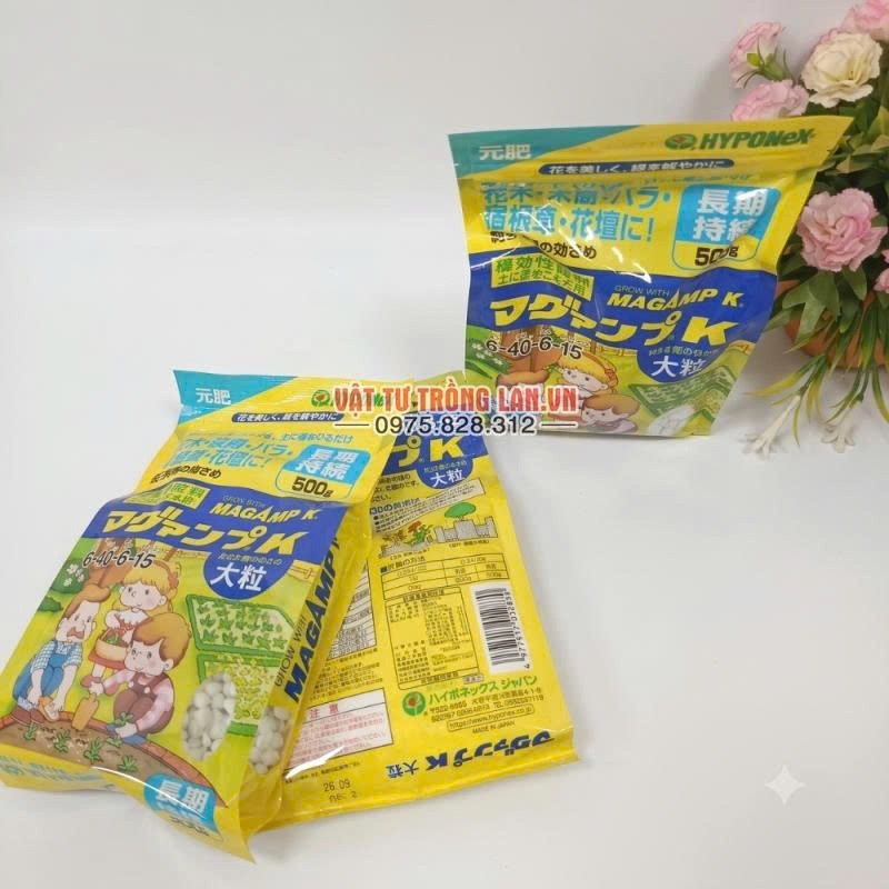 Phân tan chậm Magampk 6-40-6-15 bổ sung dinh dưỡng cho Lan Phân tan chậm Magampk 6-40-6-15 bổ sung dinh dưỡng cho Lan
